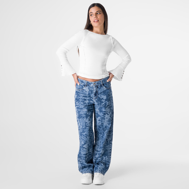 PANTALON MODA LILYN DENIM MUJER - 2