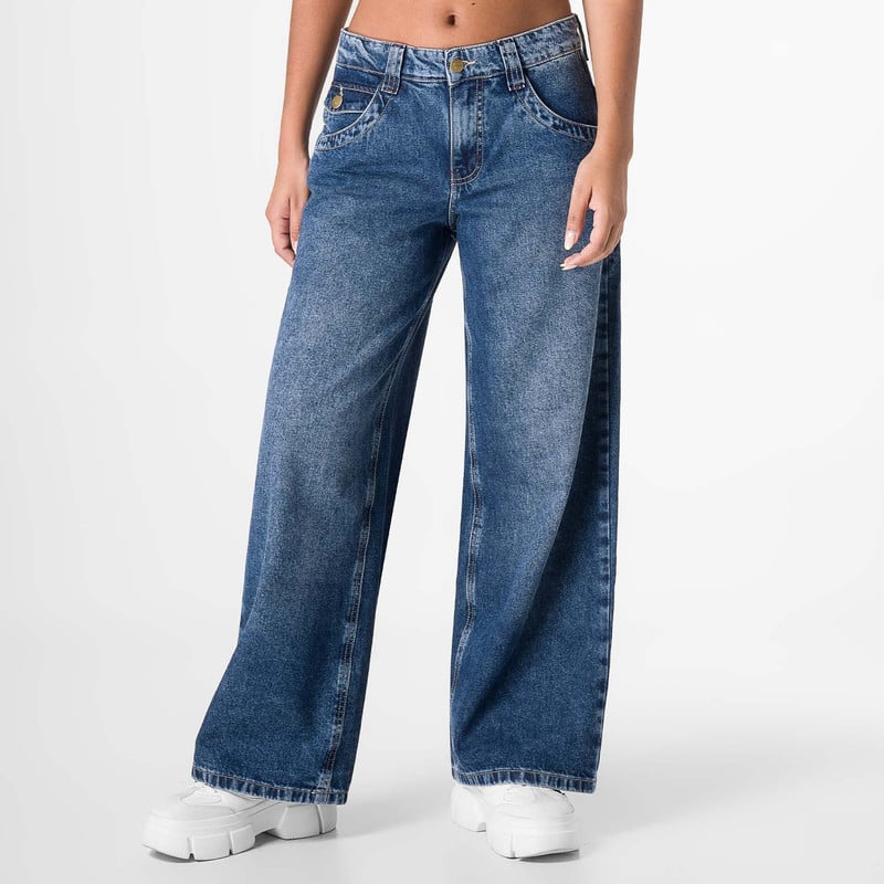 PANTALON MODA EYBI DENIM MUJER - 1