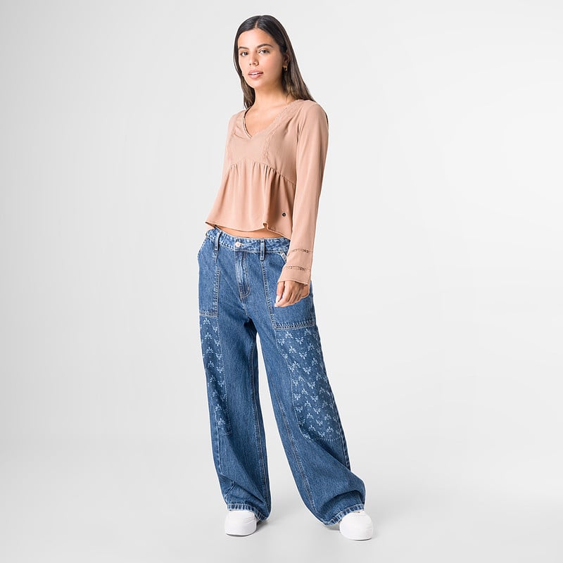 PANTALON MODA STENY DENIM MUJER - 2