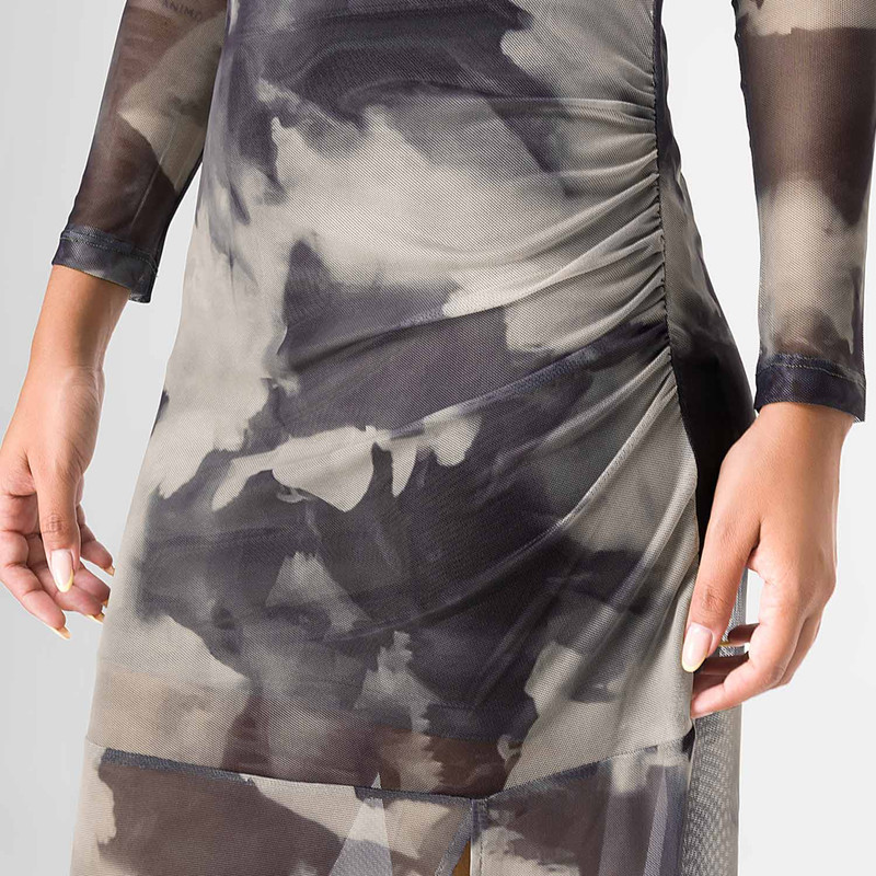 VESTIDOS MODA SINTETICA MUJER RENENUTET - 3
