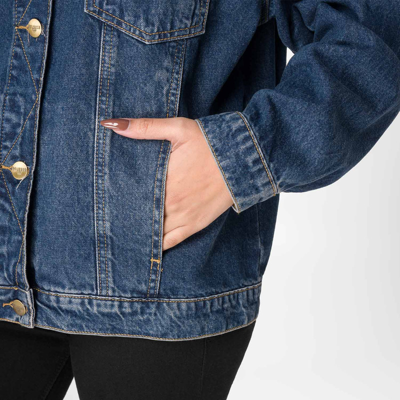 CASACA CASACA LIDIANI DENIM MUJER - 5