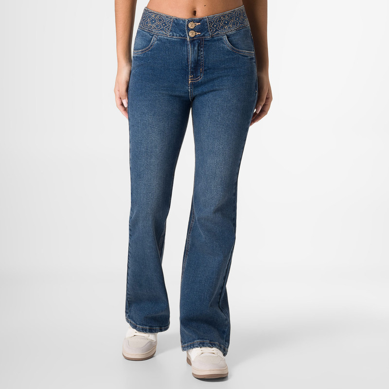 PANTALON MODA FIDY DENIM STRETCH MUJER - 1