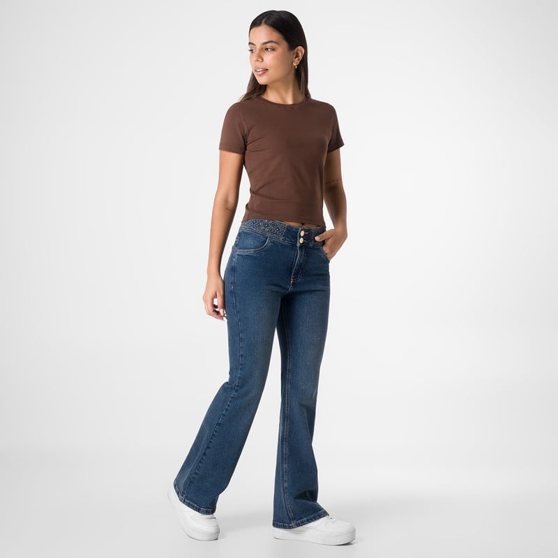 PANTALON MODA FIDY DENIM STRETCH MUJER - 2