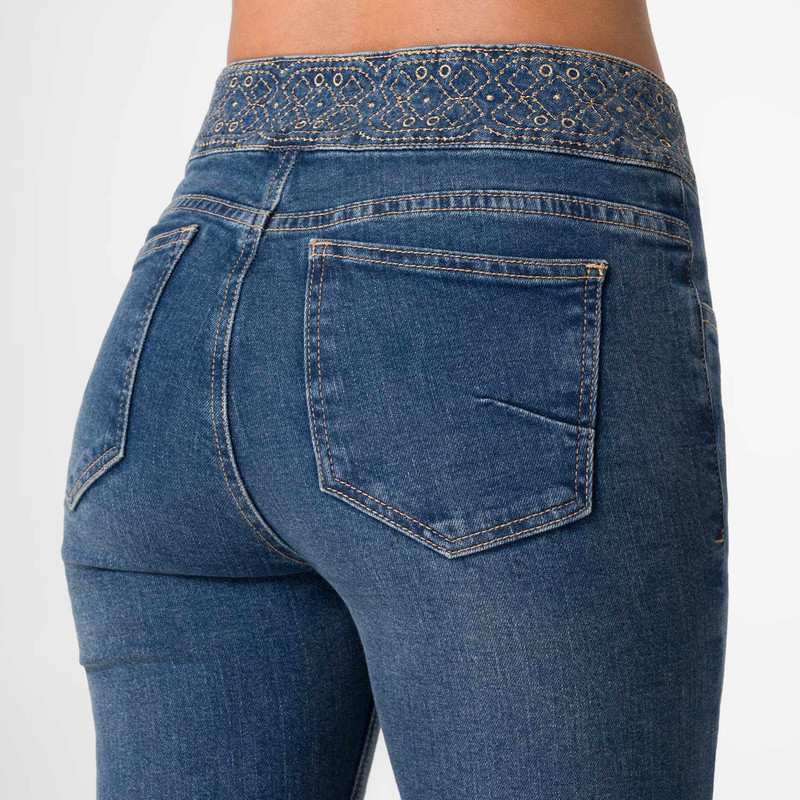 PANTALON MODA FIDY DENIM STRETCH MUJER - 5