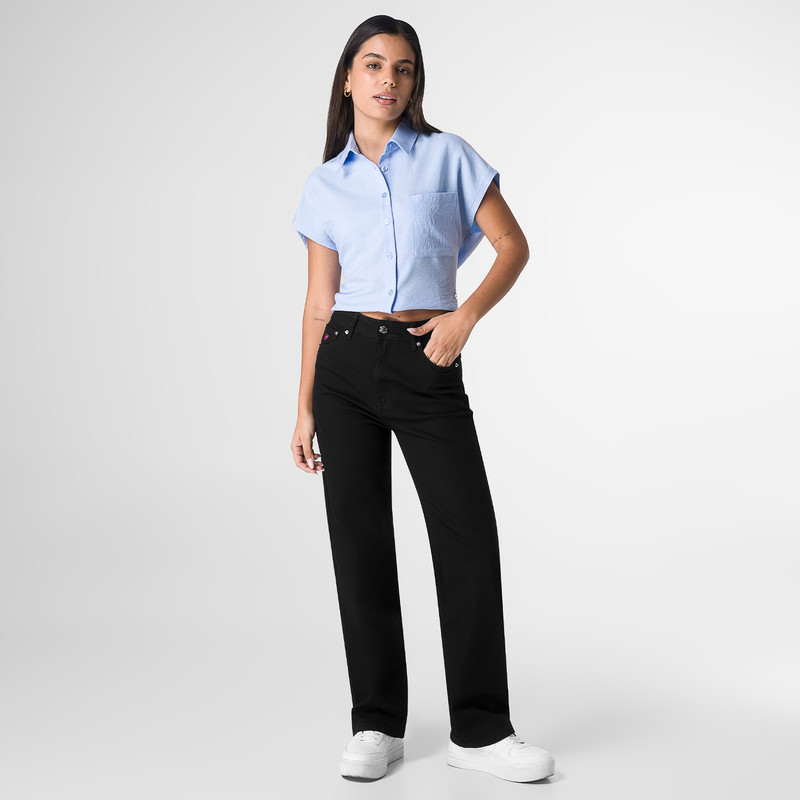 PANTALON MODA INIET COMFORT DENIM STRETCH MUJER - 2