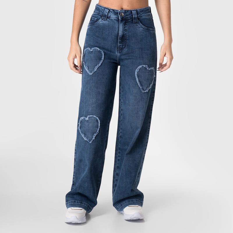 PANTALON MODA MEINI DENIM STRETCH MUJER - 1