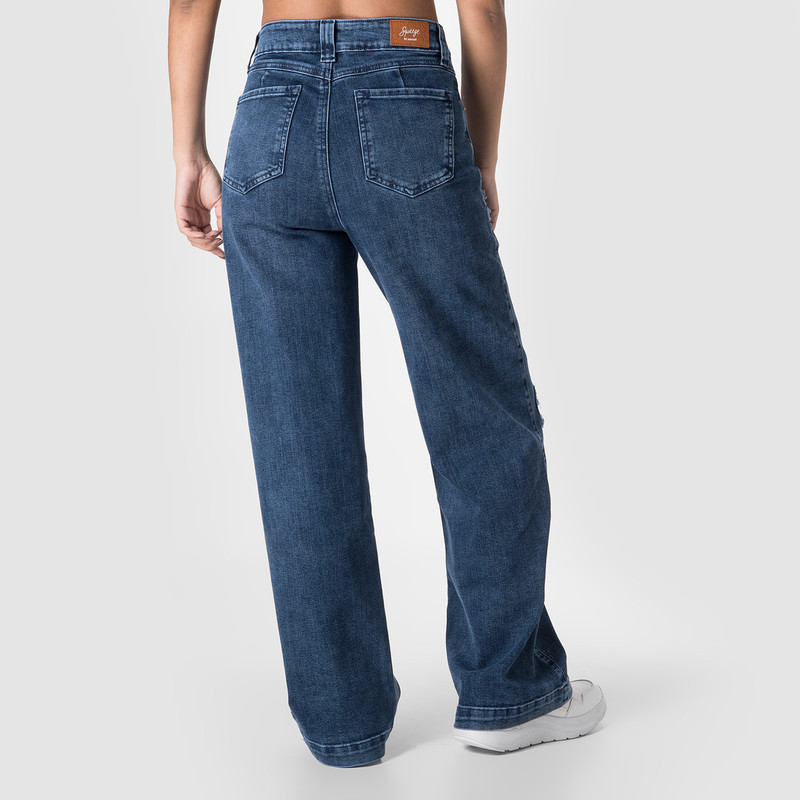 PANTALON MODA MEINI DENIM STRETCH MUJER - 3
