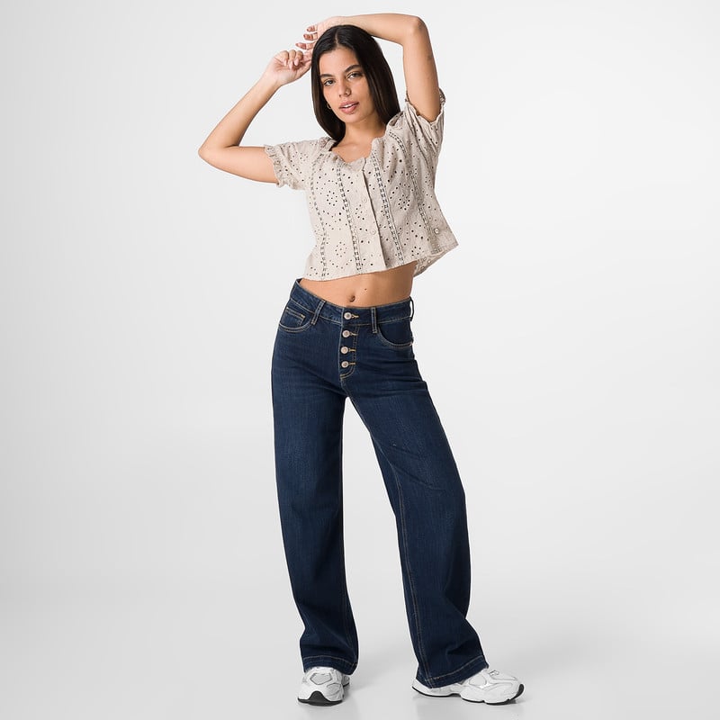 PANTALON MODA YELIZ DENIM STRETCH MUJER - 2