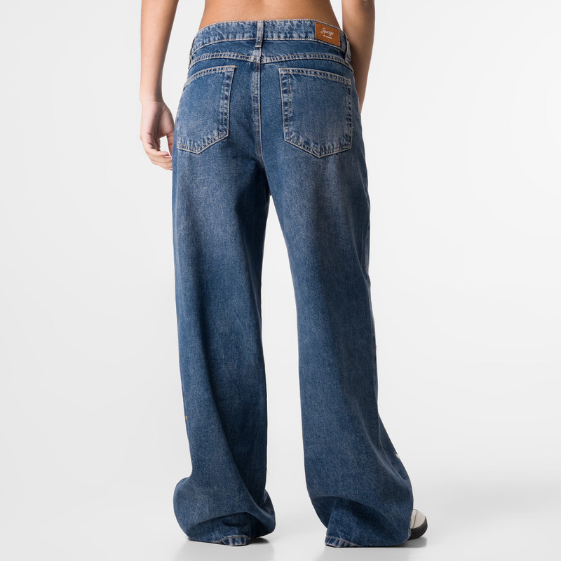 PANTALON MODA FENDA DENIM MUJER - 3