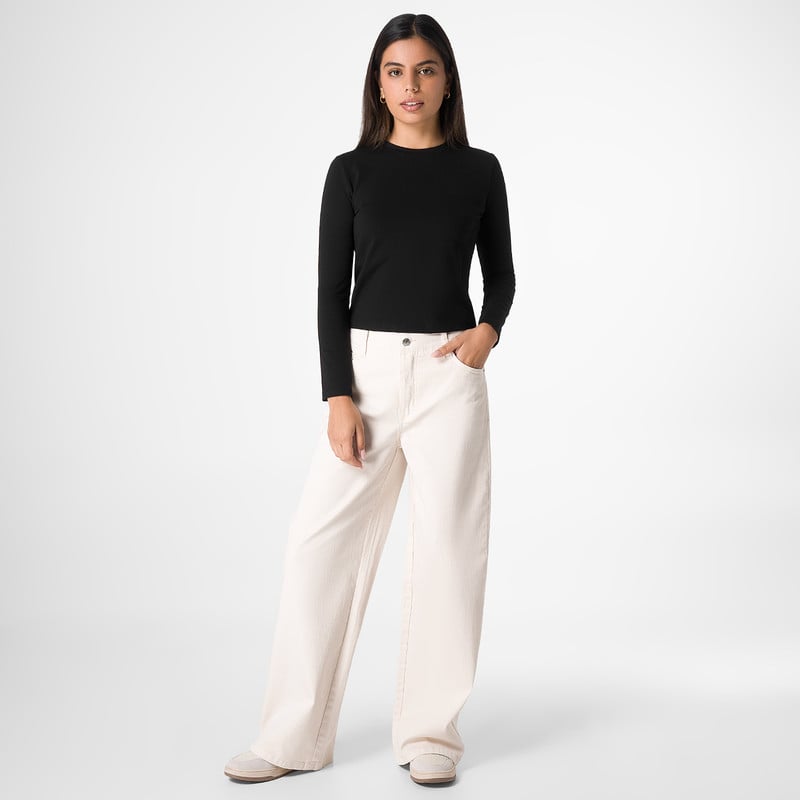 POLO CROPP LOARA SOLIDO JERSEY FULL LYCRA MUJER - 2