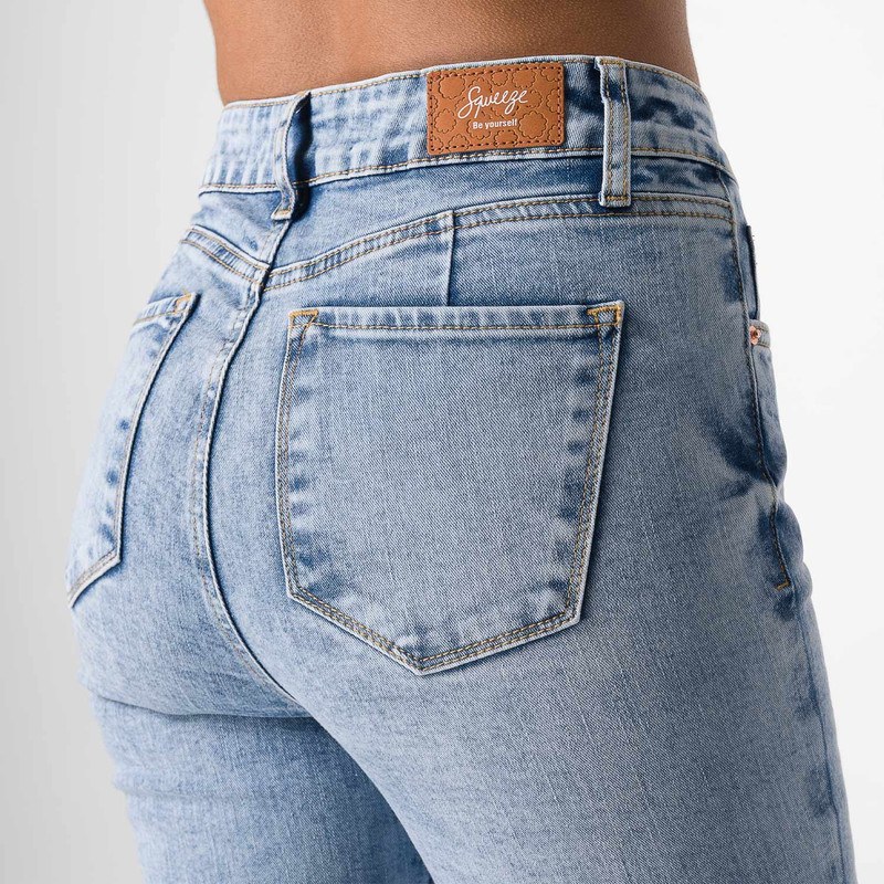 PANTALON MODA CARIID DENIM STRETCH MUJER - 5
