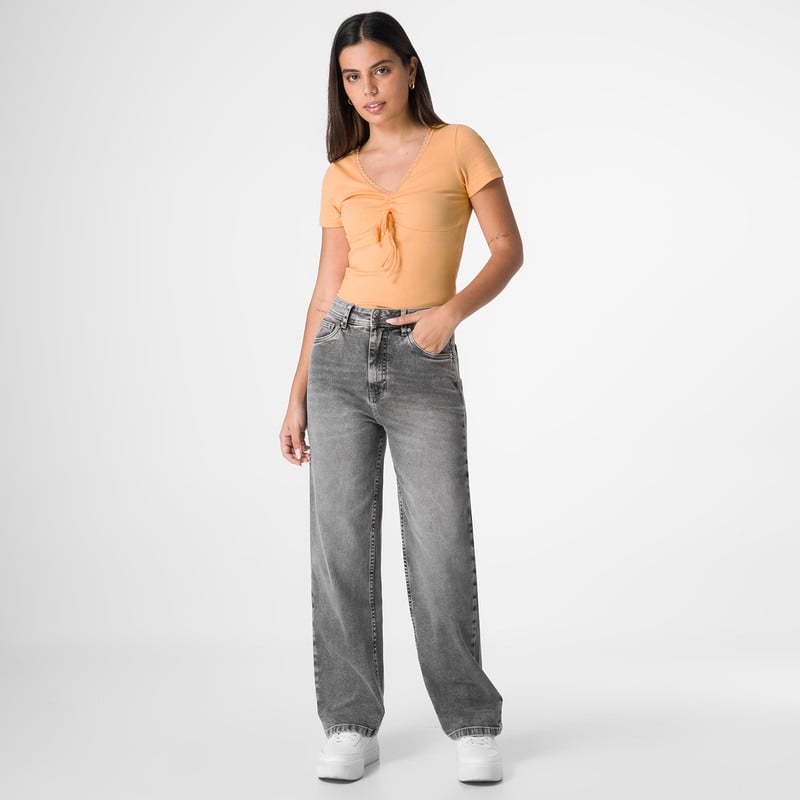 PANTALON MODA INIET COMFORT DENIM STRETCH MUJER - 2