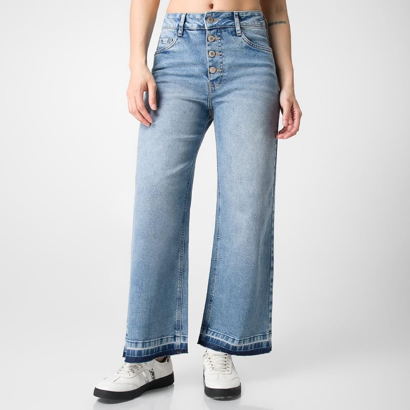 PANTALON MODA AHILENN DENIM STRETCH MUJER - 1
