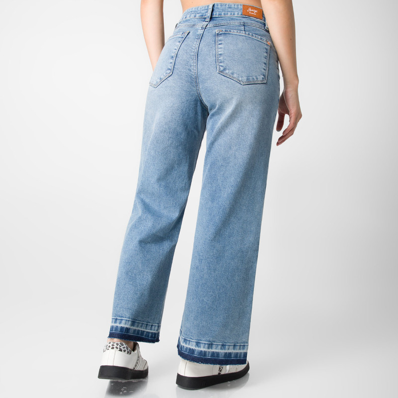 PANTALON MODA AHILENN DENIM STRETCH MUJER - 3