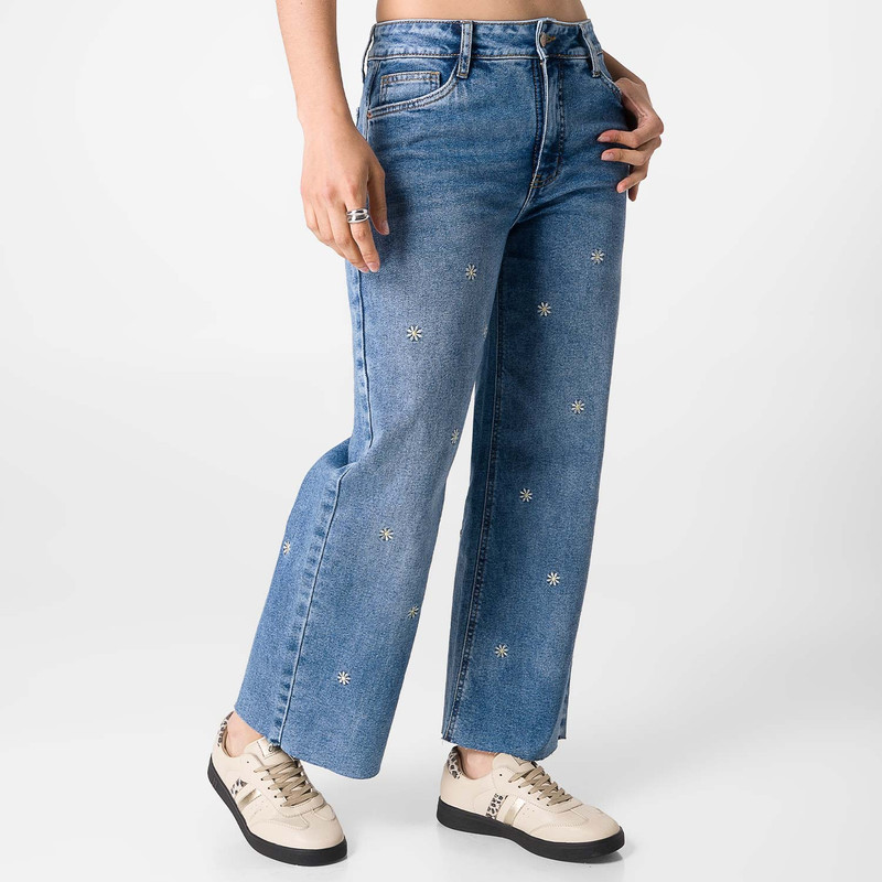 PANTALON MODA JHANIAH DENIM STRETCH MUJER - 1