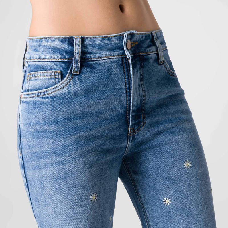 PANTALON MODA JHANIAH DENIM STRETCH MUJER - 4