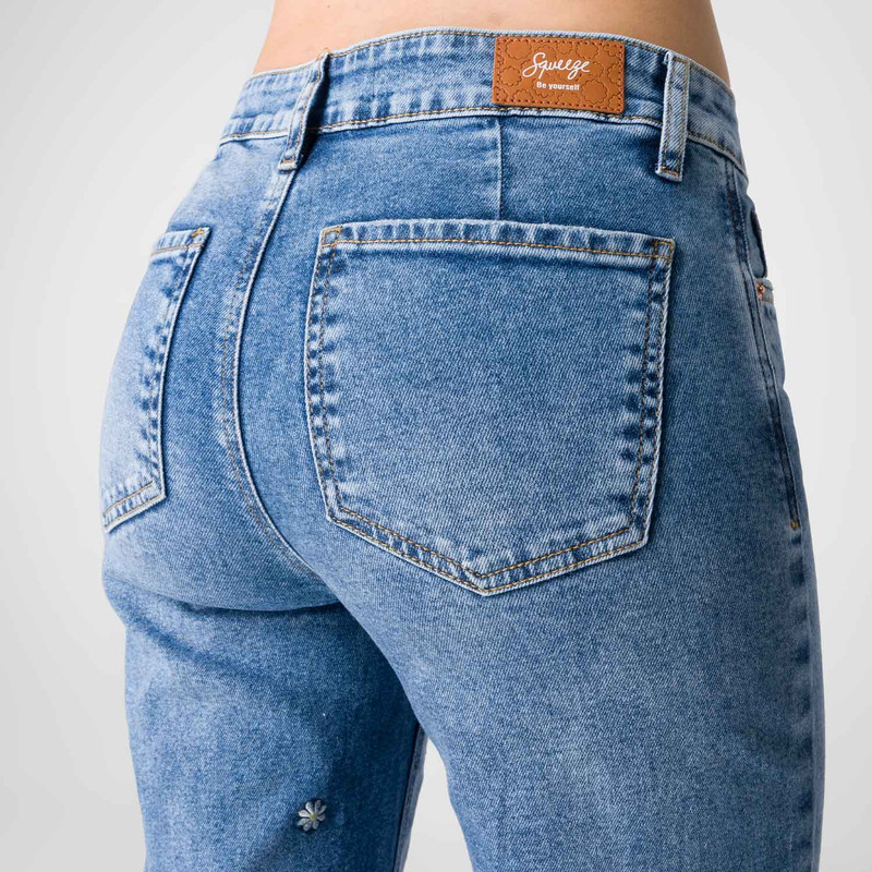 PANTALON MODA JHANIAH DENIM STRETCH MUJER - 5