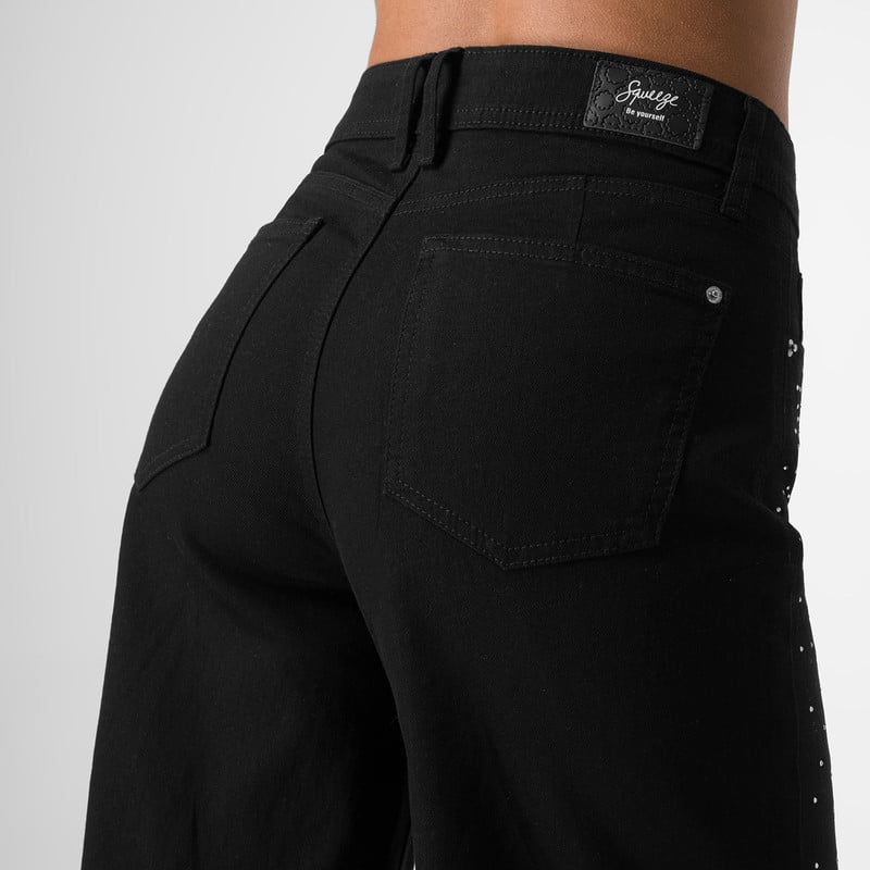 PANTALON MODA MAKIRA DENIM STRETCH MUJER - 4