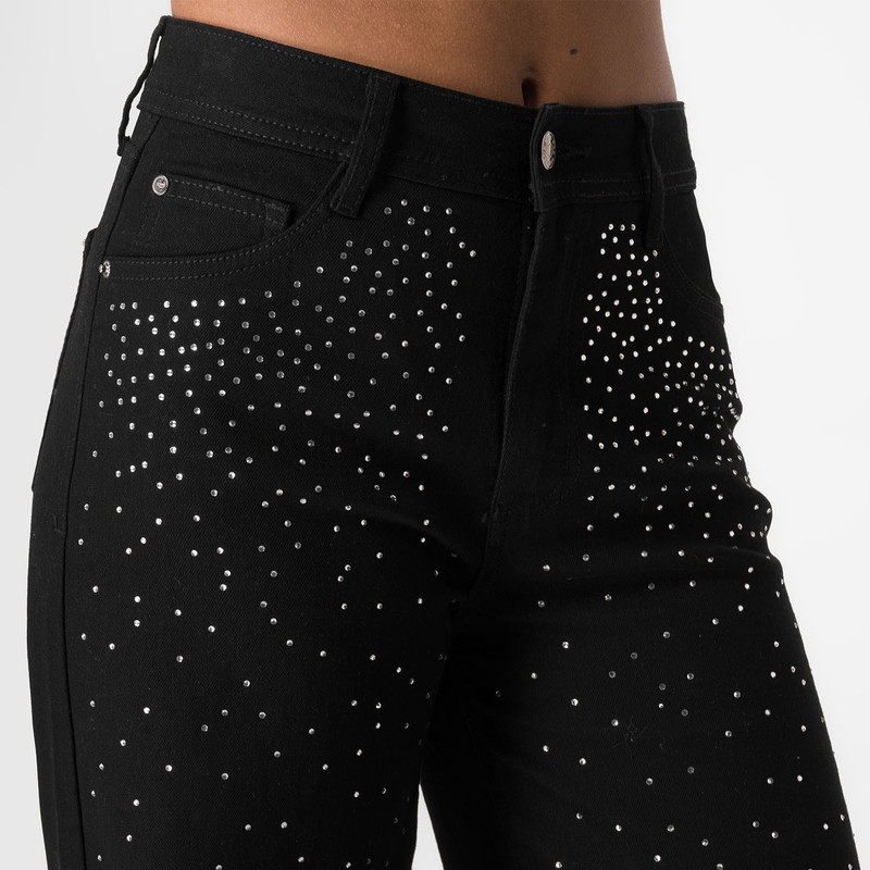 PANTALON MODA MAKIRA DENIM STRETCH MUJER - 5