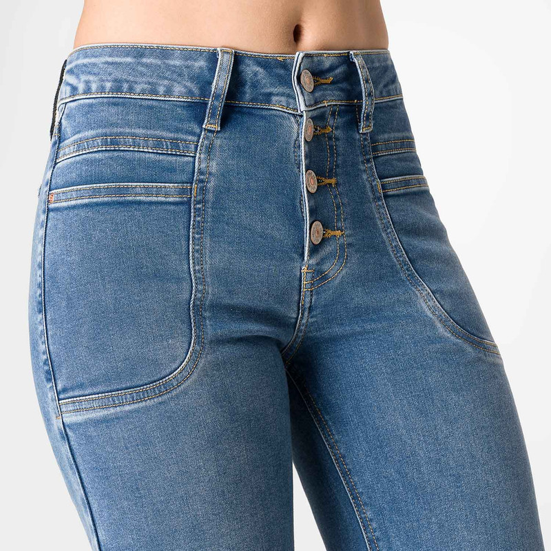 PANTALON MODA JANAT DENIM STRETCH MUJER - 4