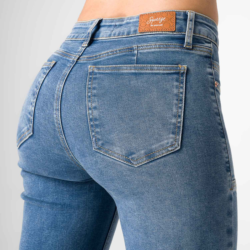 PANTALON MODA JANAT DENIM STRETCH MUJER - 5