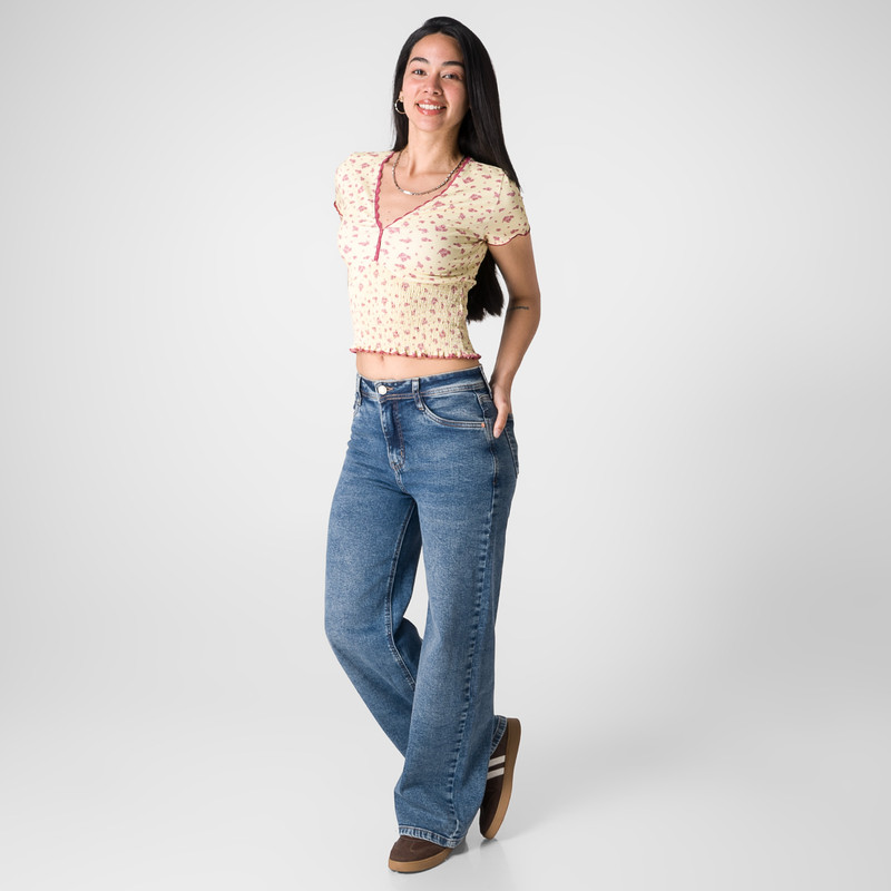 PANTALON MODA STACIA COMFORT DENIM STRETCH MUJER - 2