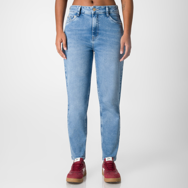 PANTALON MODA LICELI COMFORT DENIM STRETCH MUJER - 1
