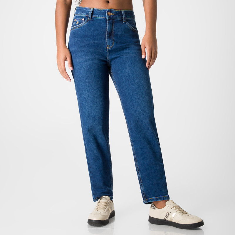 PANTALON MODA LICELI COMFORT DENIM STRETCH MUJER - 1