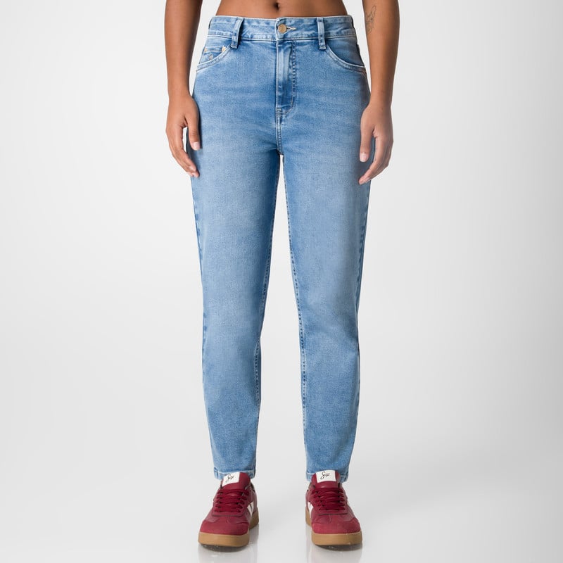 PANTALON MODA LICELI COMFORT DENIM STRETCH MUJER - 1
