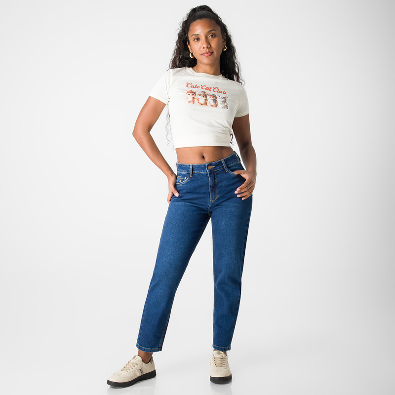 PANTALON MODA LICELI COMFORT DENIM STRETCH MUJER - 2