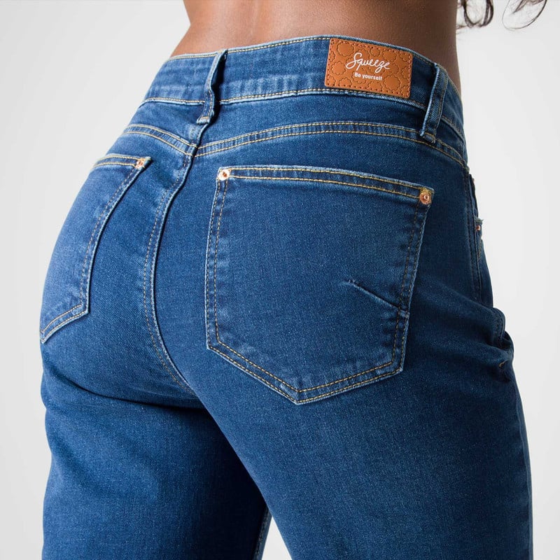 PANTALON MODA LICELI COMFORT DENIM STRETCH MUJER - 4
