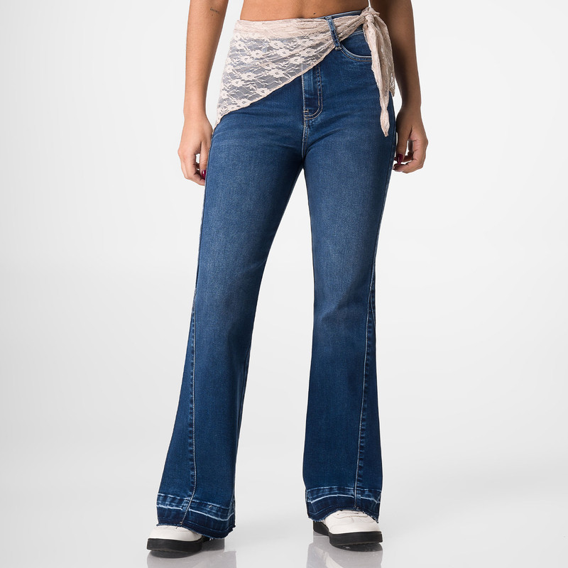 PANTALON MODA NITARI DENIM STRETCH MUJER - 1