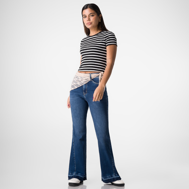 PANTALON MODA NITARI DENIM STRETCH MUJER - 2