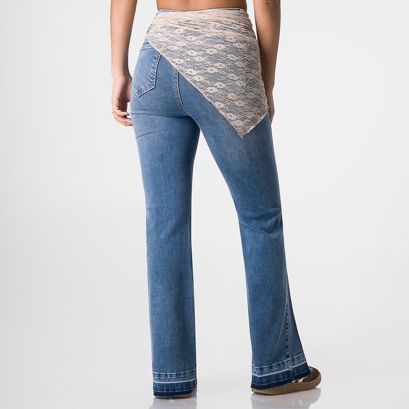 PANTALON MODA NITARI DENIM STRETCH MUJER - 3