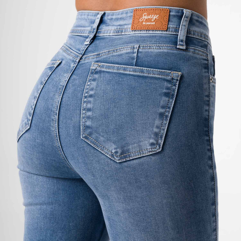 PANTALON MODA NITARI DENIM STRETCH MUJER - 5