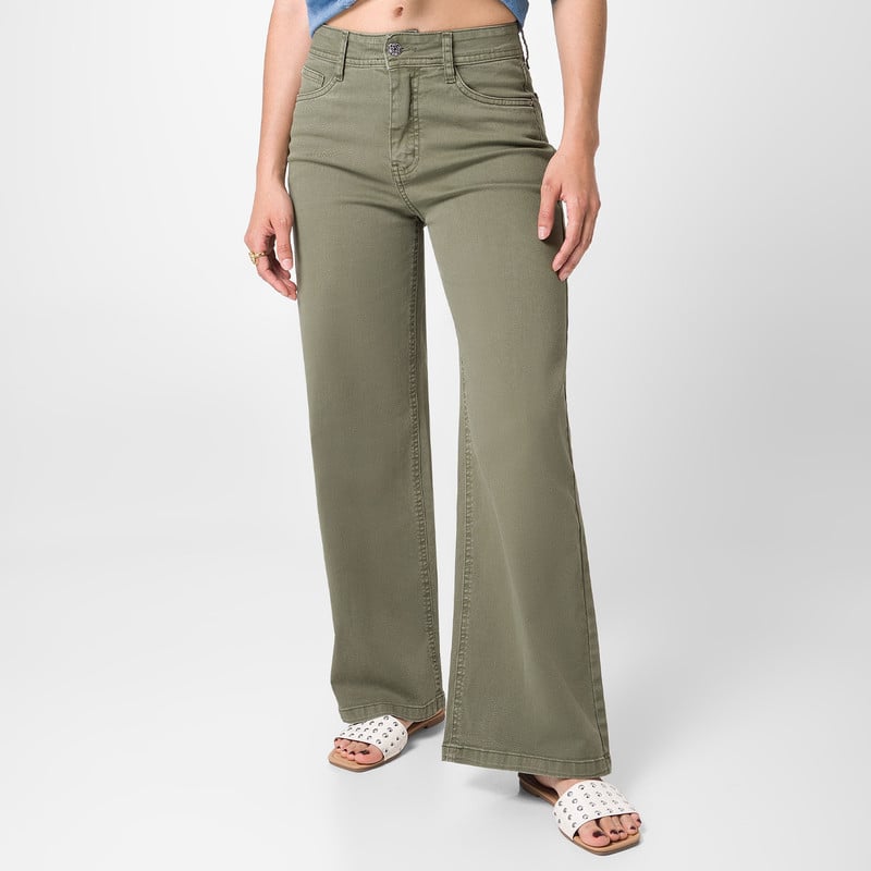 PANTALON MODA STACIA 1 DRILL STRETCH MUJER - 1