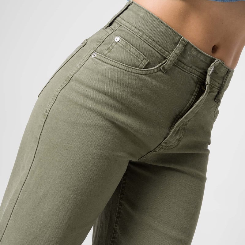PANTALON MODA STACIA 1 DRILL STRETCH MUJER - 4