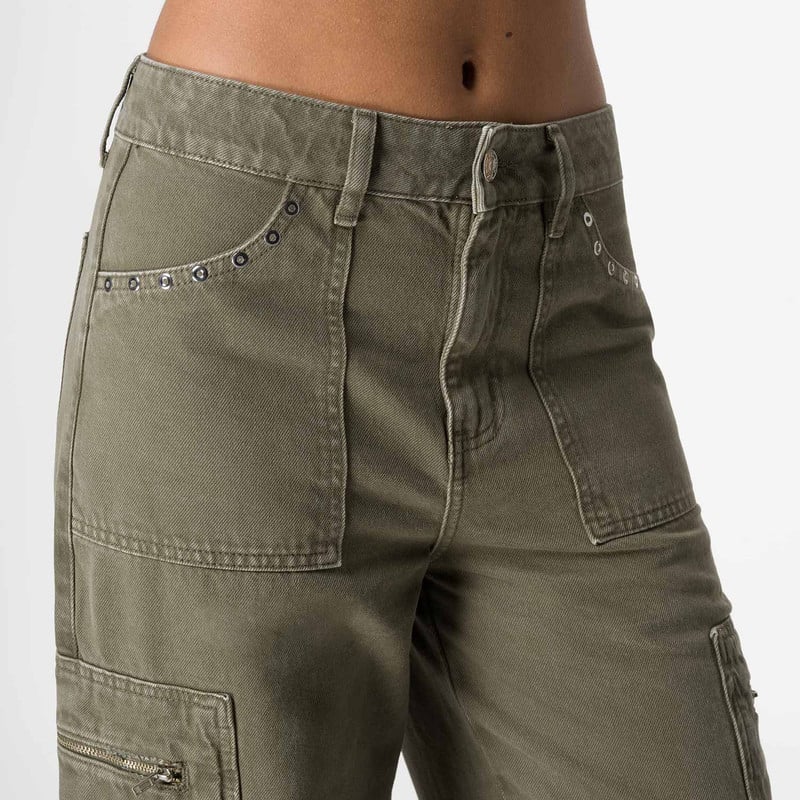 PANTALON CARGO ARIKA DRILL MUJER - 4