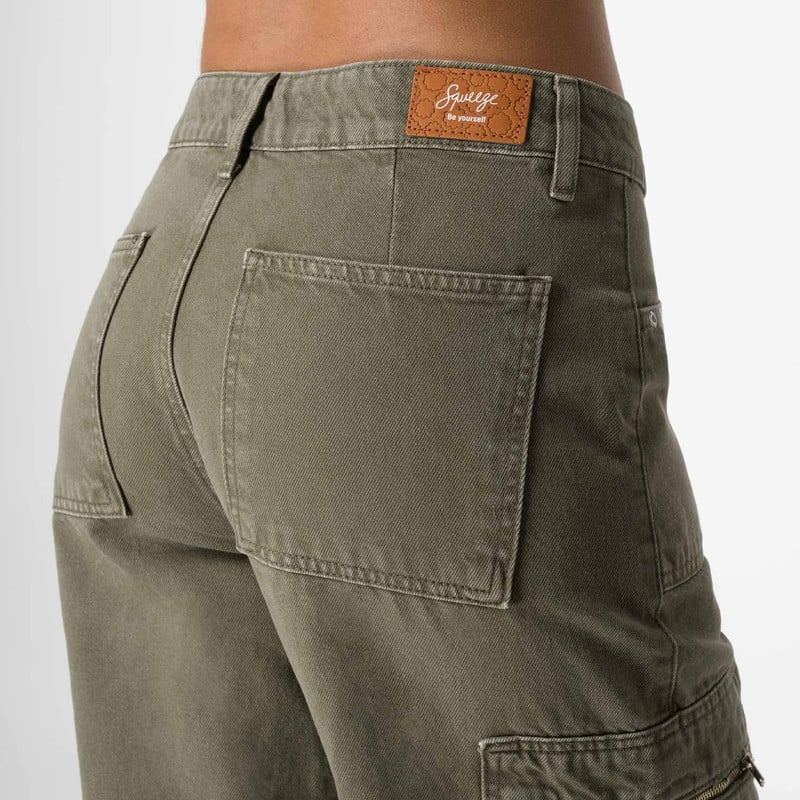 PANTALON CARGO ARIKA DRILL MUJER - 5