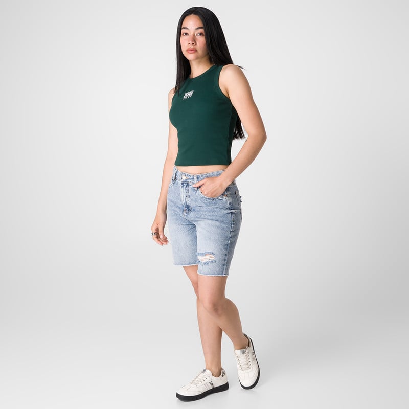 CROPPED JORTS SUKHA DENIM MUJER - 2