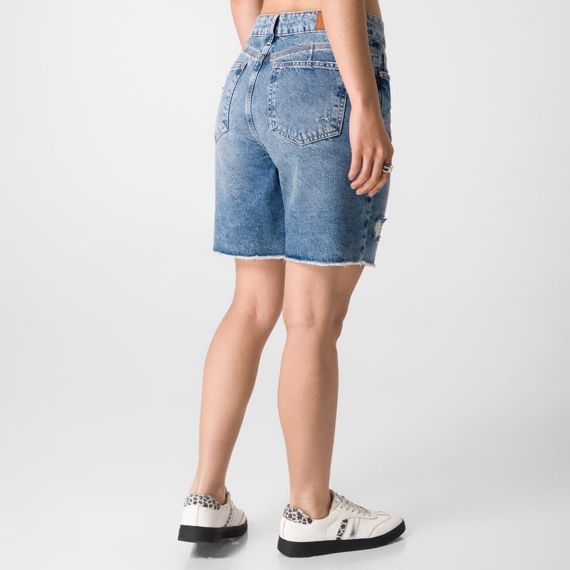 CROPPED JORTS SUKHA DENIM MUJER - 3