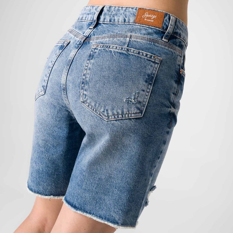 CROPPED JORTS SUKHA DENIM MUJER - 5
