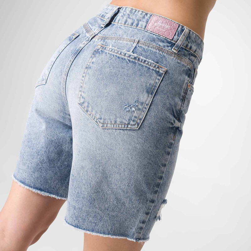 CROPPED JORTS SUKHA DENIM MUJER - 5