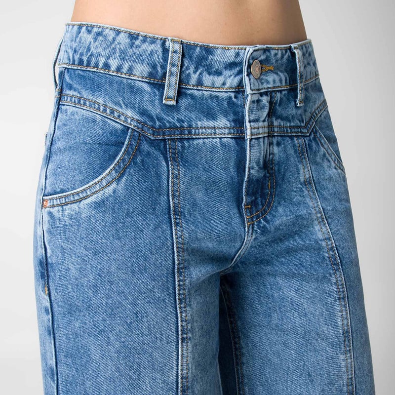 PANTALON MODA ELIZABETA DENIM MUJER - 4