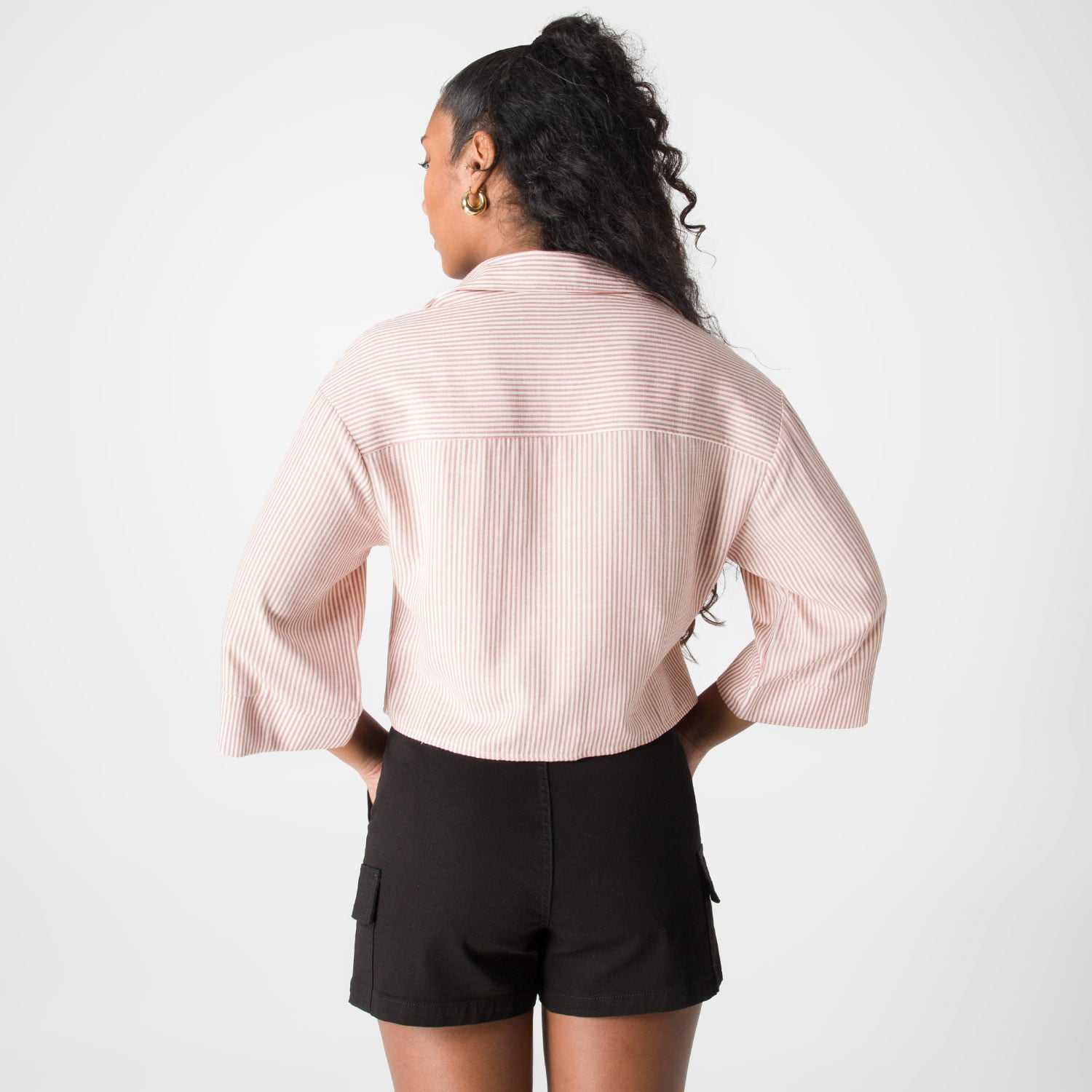 BLUSA MODA CALSIA LISTADA MUJER - 2