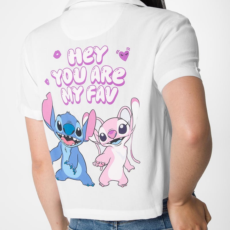 BLUSA MODA NATASHA-DISNEY POPELINA MUJER - 5