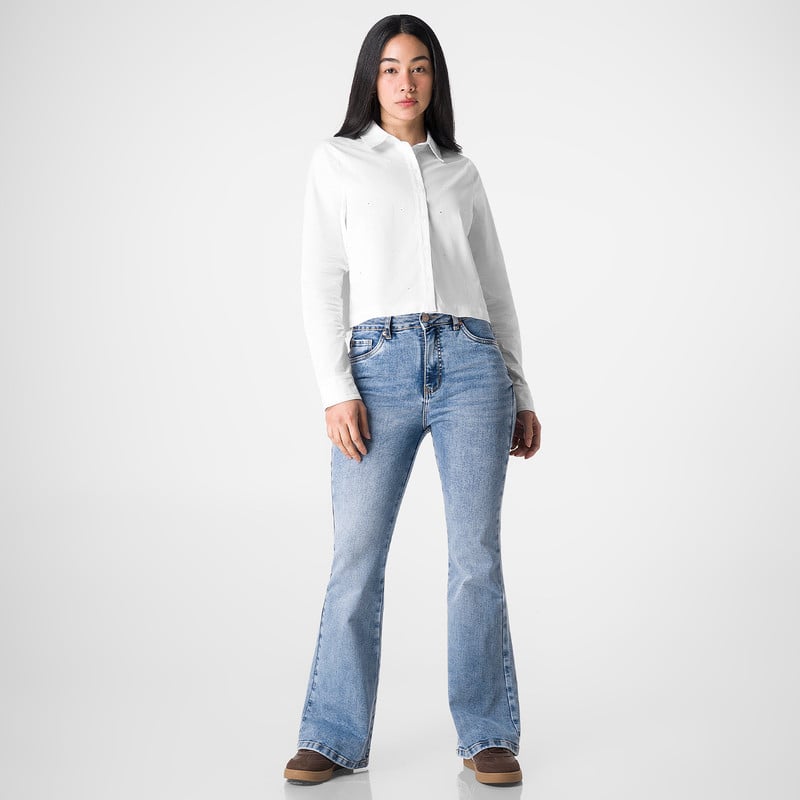 BLUSAS POPELINA MUJER PAUSIA - 2