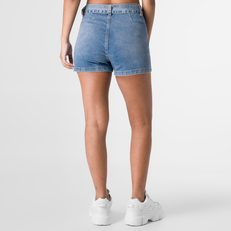 SHORT SARAHY DENIM STRETCH MUJER - 3