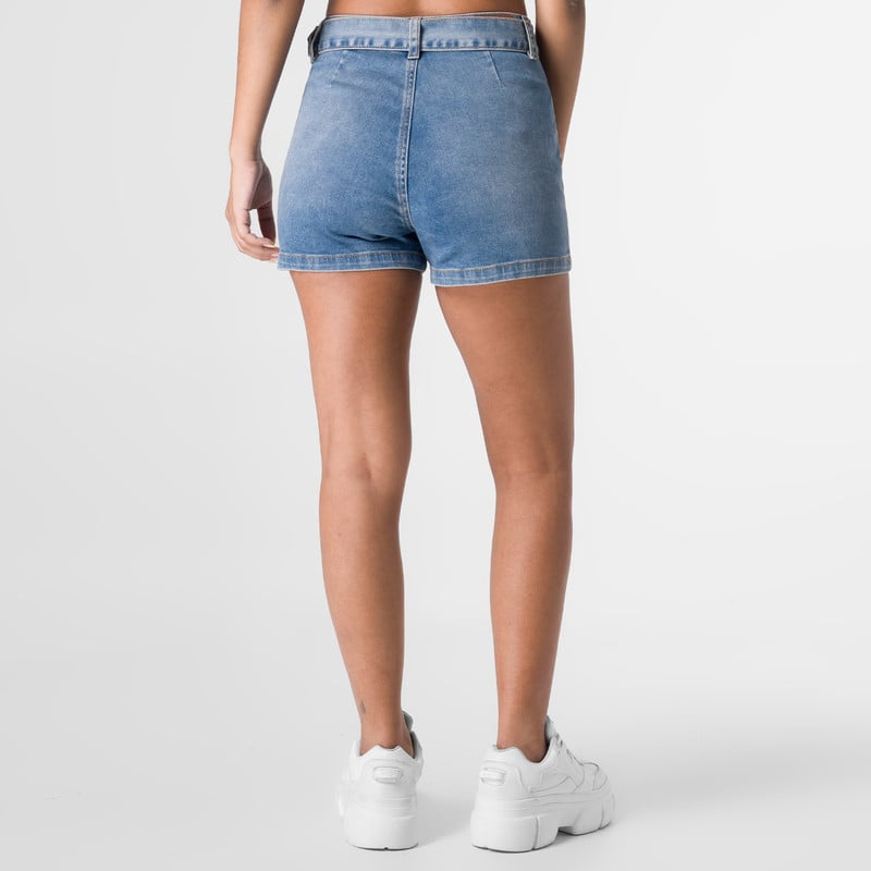 SHORT SARAHY DENIM STRETCH MUJER - 3