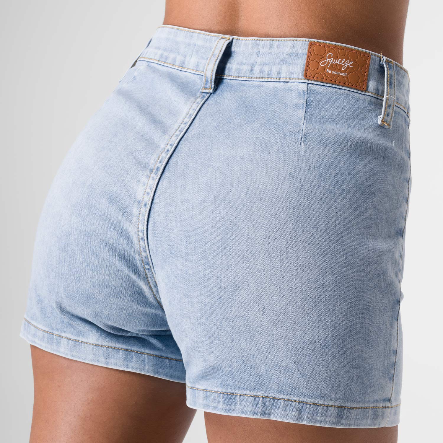 SHORT SARAHY DENIM STRETCH MUJER - 4